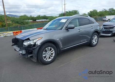 2015 Infiniti Qx70 from USA, damaged, VIN JN8CS1MU4FM380024